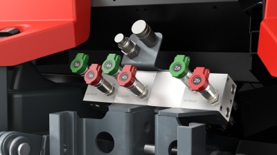 Aebi TT212 Heckhydraulik